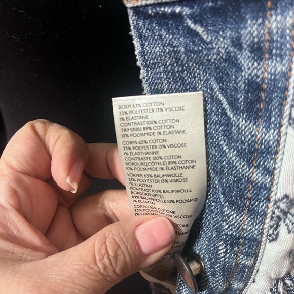 Free People Blue Denim Jacket - Picture 6 of 11